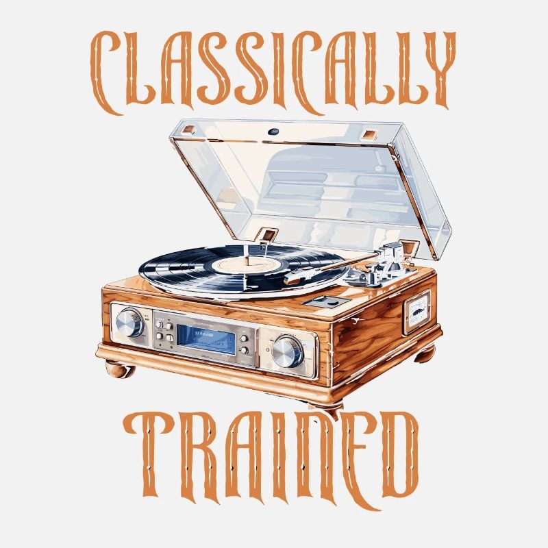 Classically Trained Vintage Schallplattenspieler