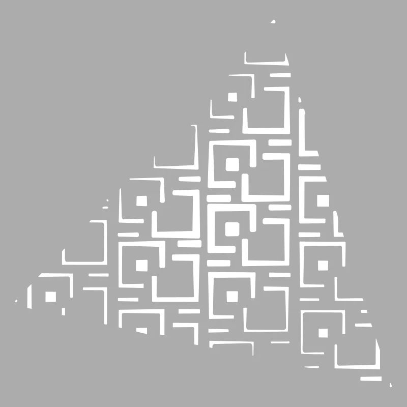 Abstract triangle pattern