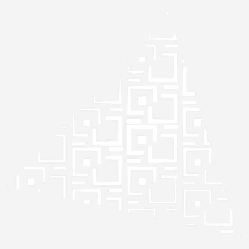 Motif triangle abstrait