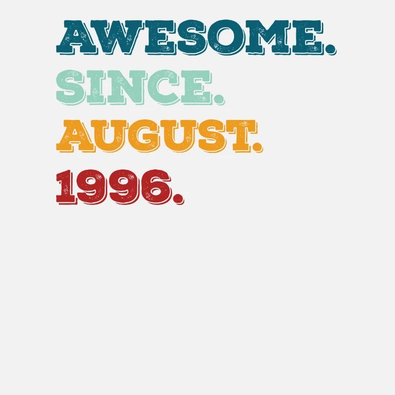 August 1996 - Geburtstag im August