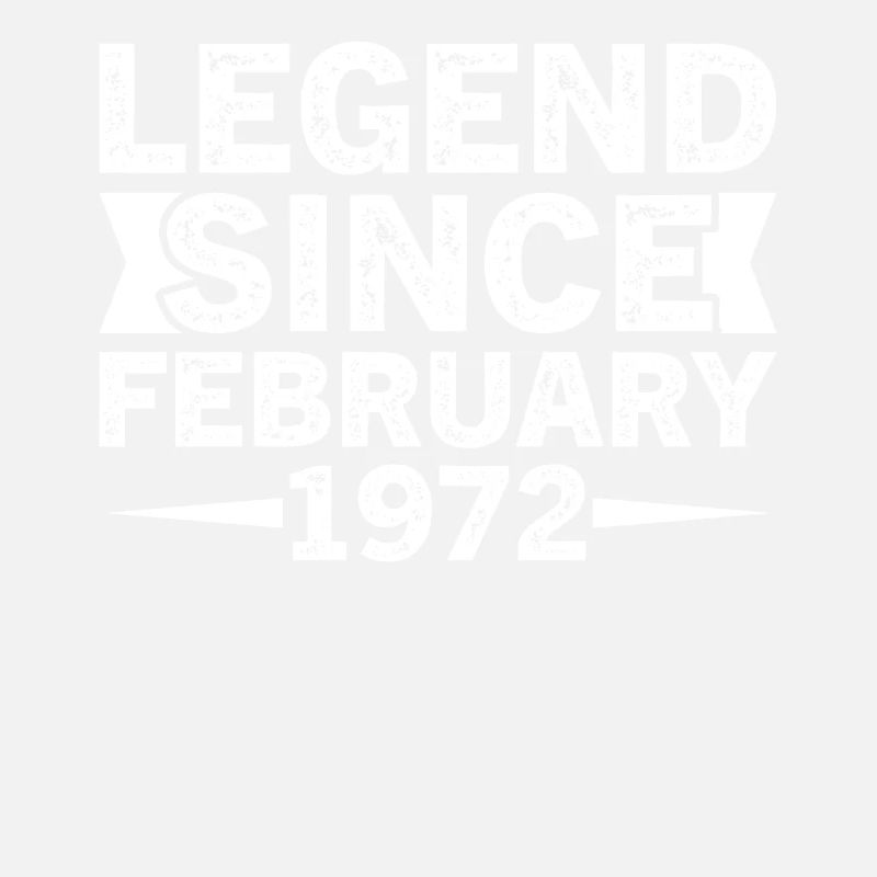 February 1972 Legends Birthday Gift