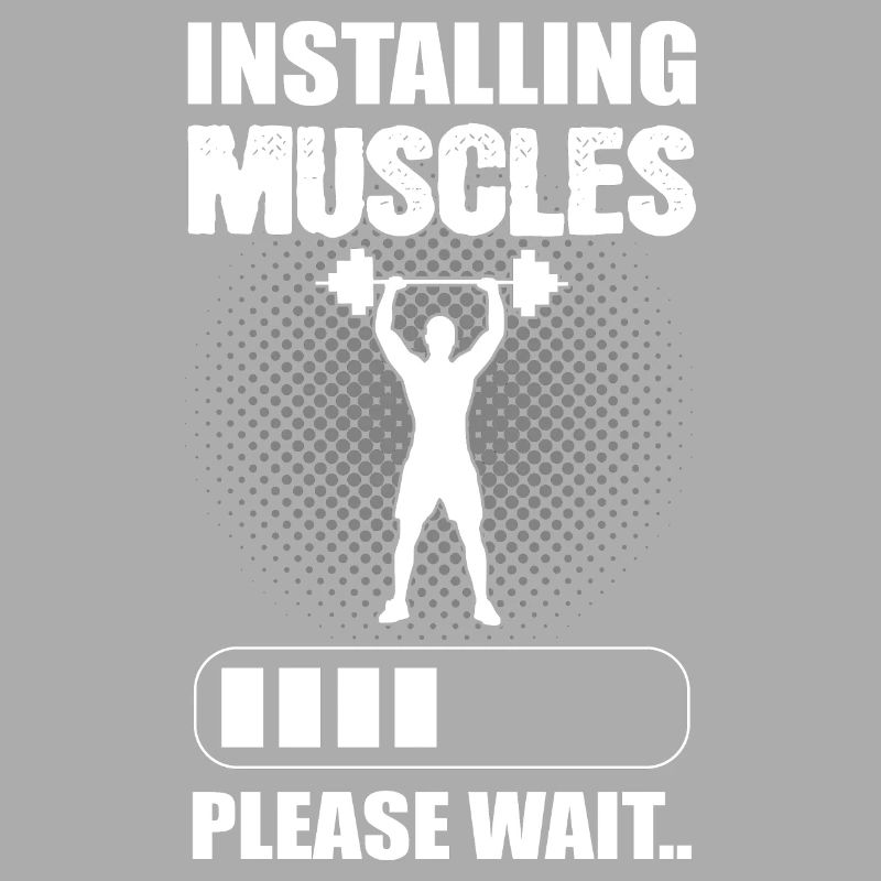Installing Muscles Please Wait Bodybuilder
