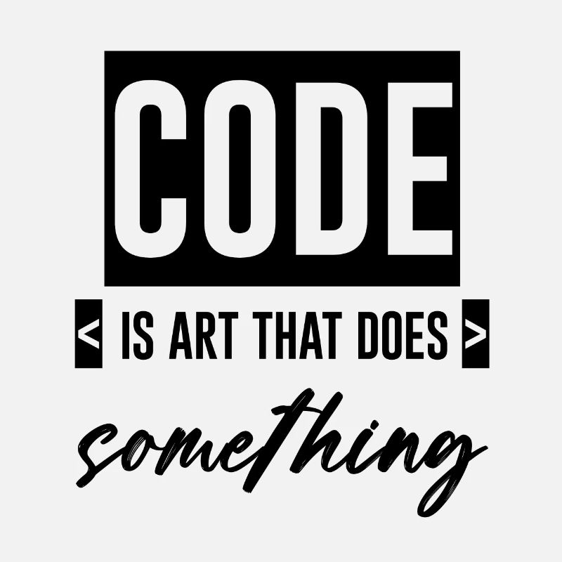 Le code est un art qui fait quelque chose 3