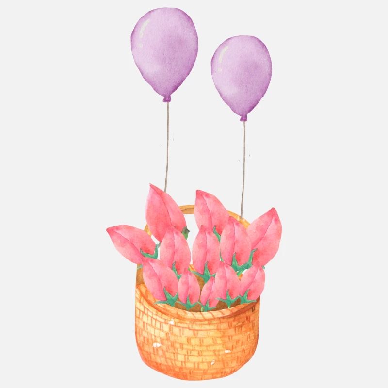 Corbeille de fleurs