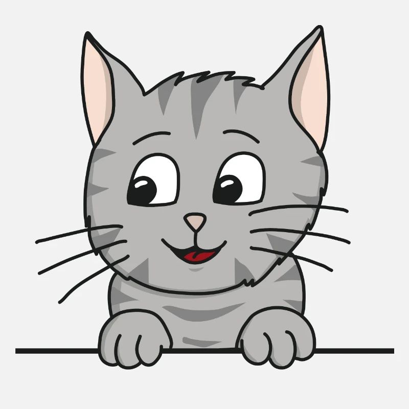 Bande dessinée de tigre de chat