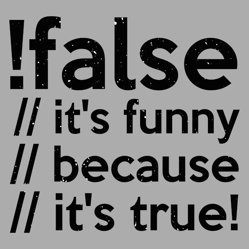 Programmierer false true Informatiker Student Code