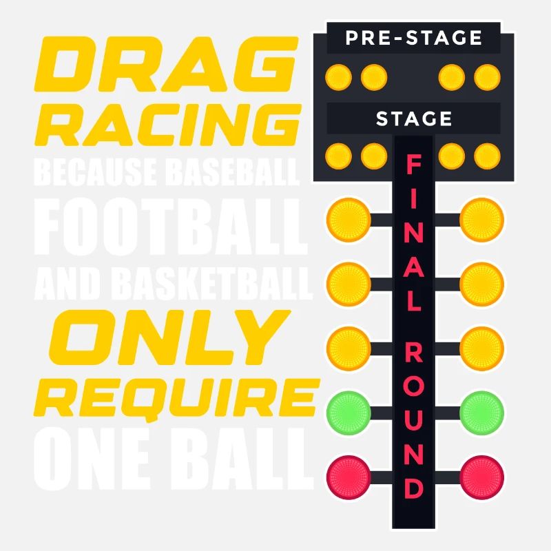 Le baseball de course de dragsters ne nécessite qu’une seule balle Conception