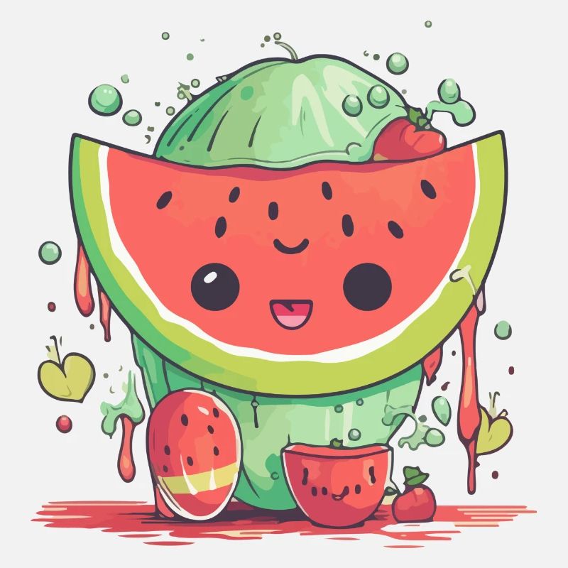 Watermelon kawaii ella
