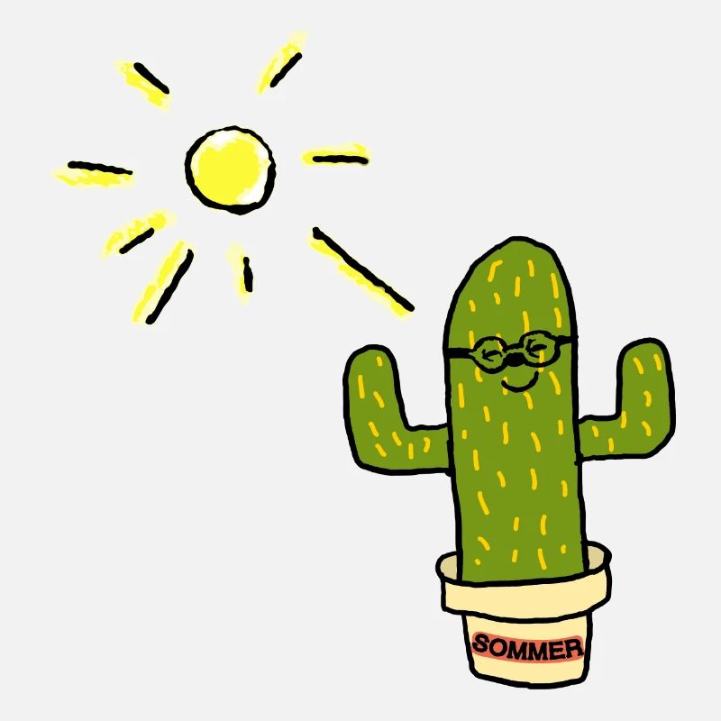 Cactus cactus soleil d'été