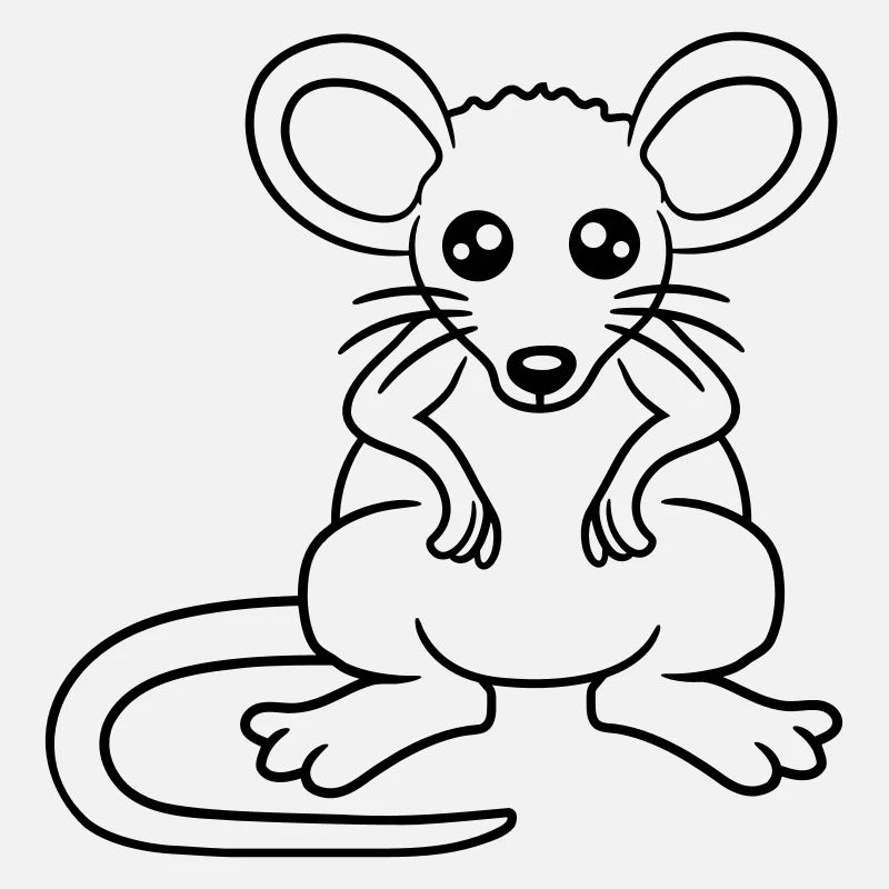 Maus Mäuschen Süße Kleine Ratte Nager Freundlich