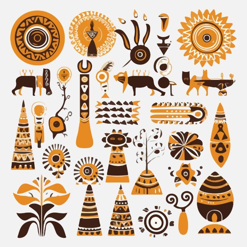 Afrikanische Folklore