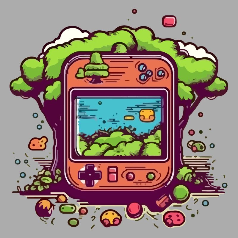 Retro video game