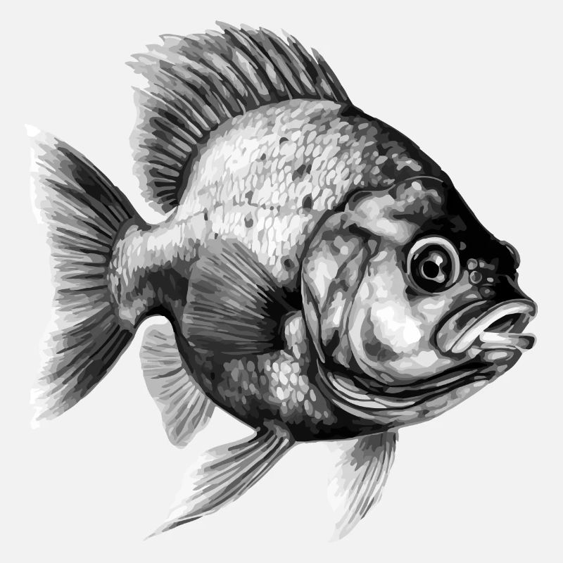 Le piranha au crayon