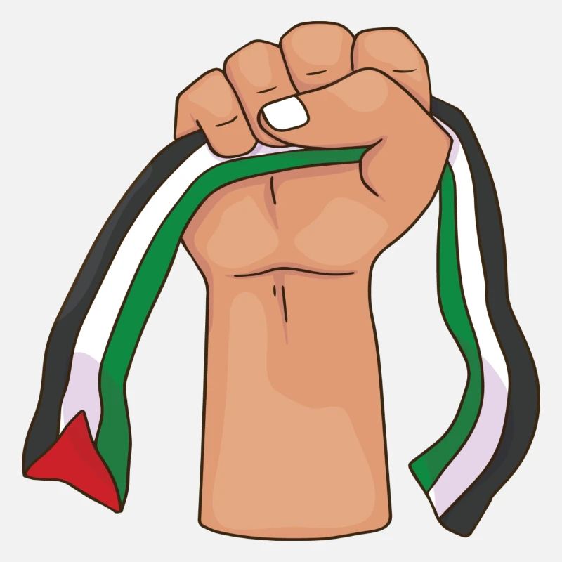 Palestine dessinée à la main
