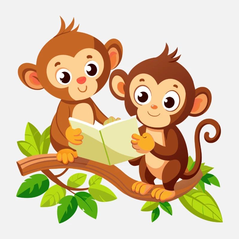 Jungle Junior: Playful Monkey Adventure