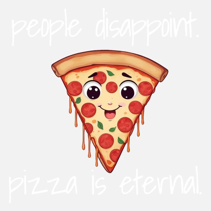People Disappoint - Pizza Is Eternal - Pizza Lover