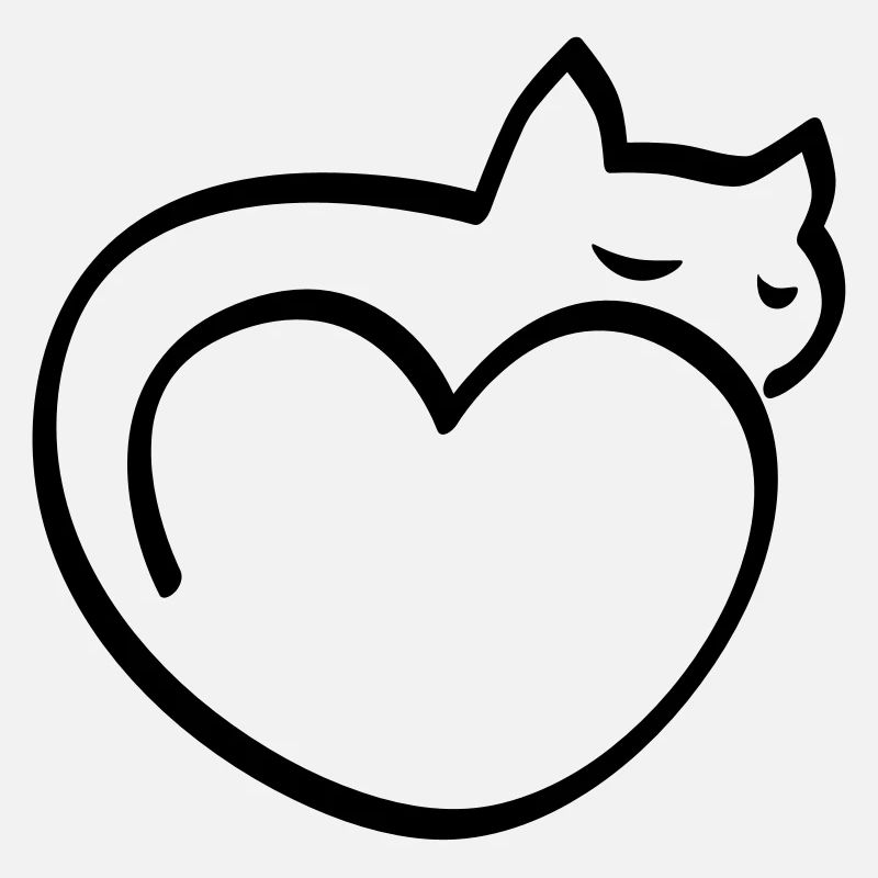 Cœur pour chats