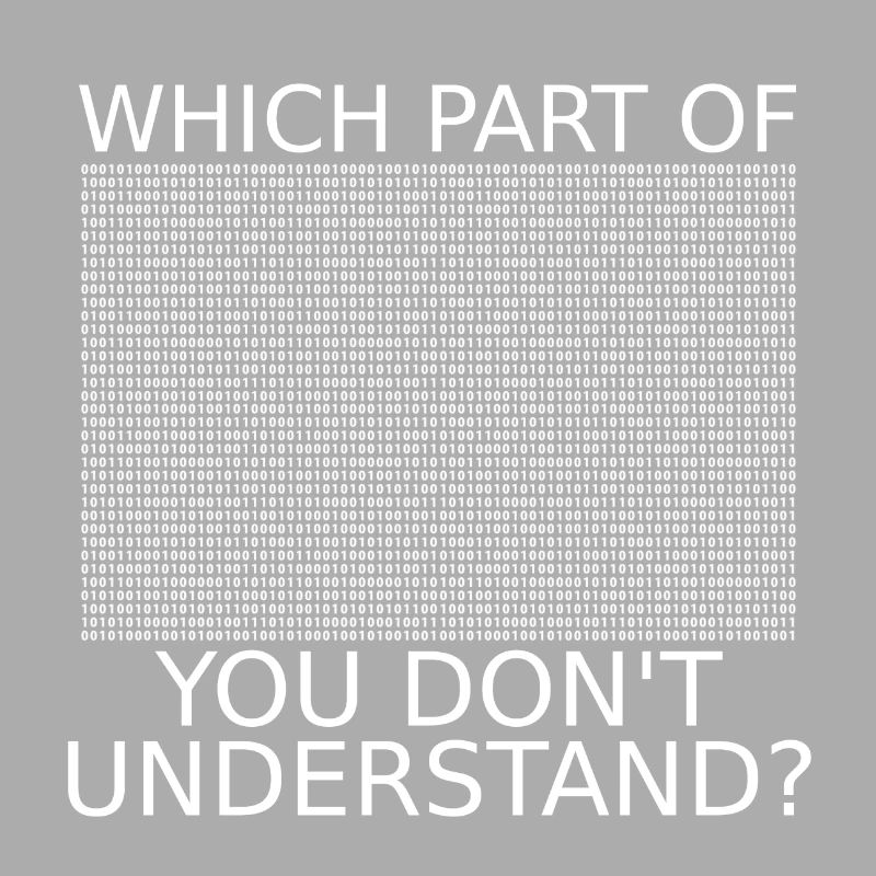 Binärcode | lustig | witzig | Nerd | Programmierer