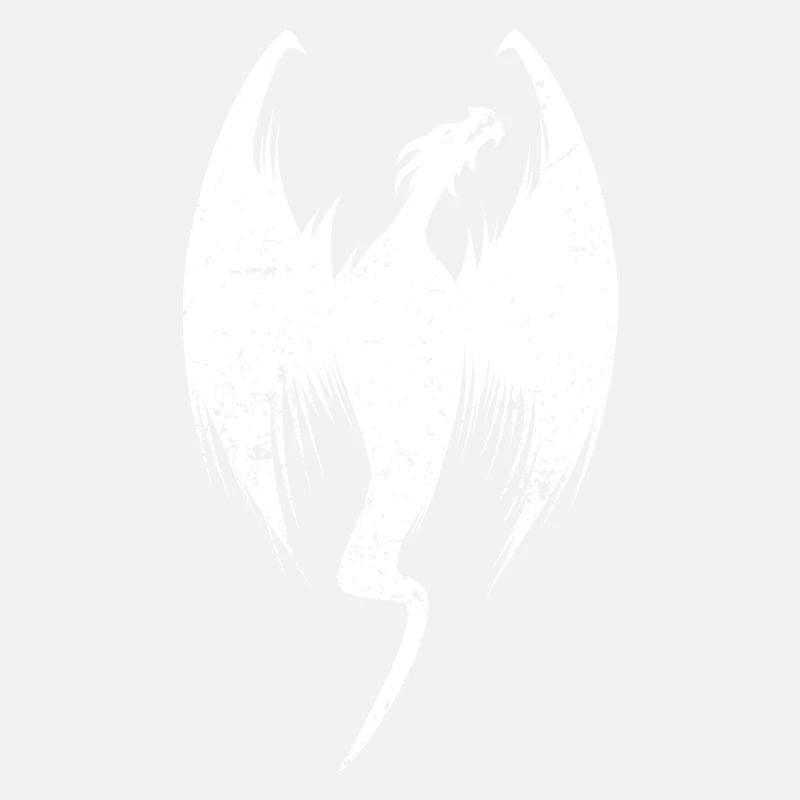 Drache Fabeltier Geschenk Illustration Fantasy