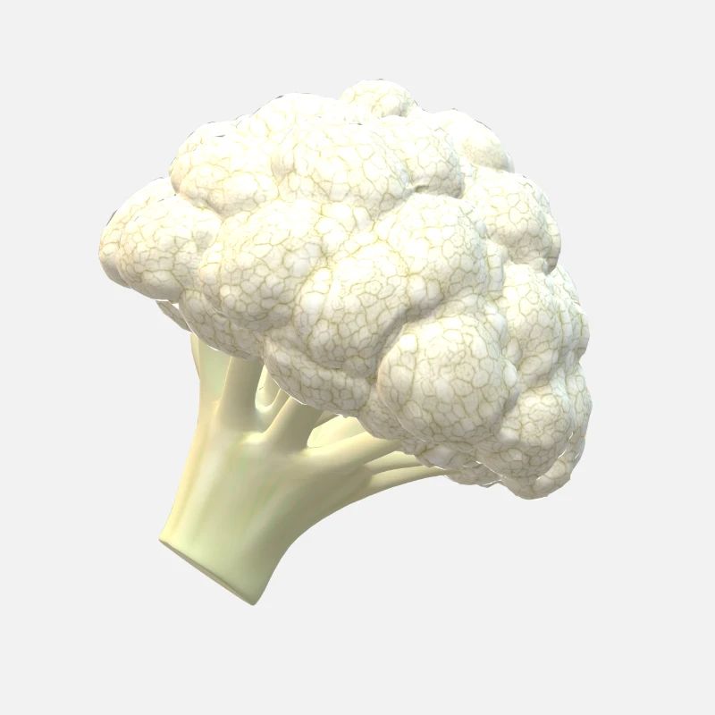 A white cauliflower
