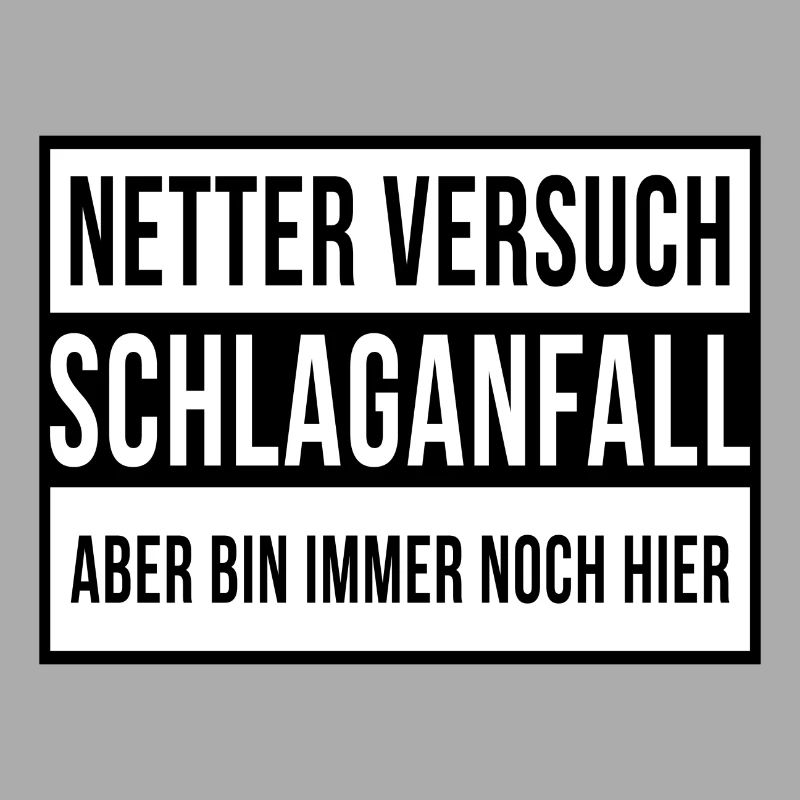 Netter Versuch Schlaganfall Motivation Geschenk