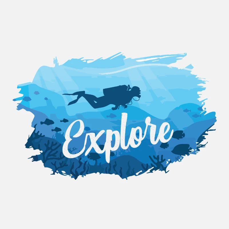 Diver disant | Cadeau de mer pour moniteur de plongée