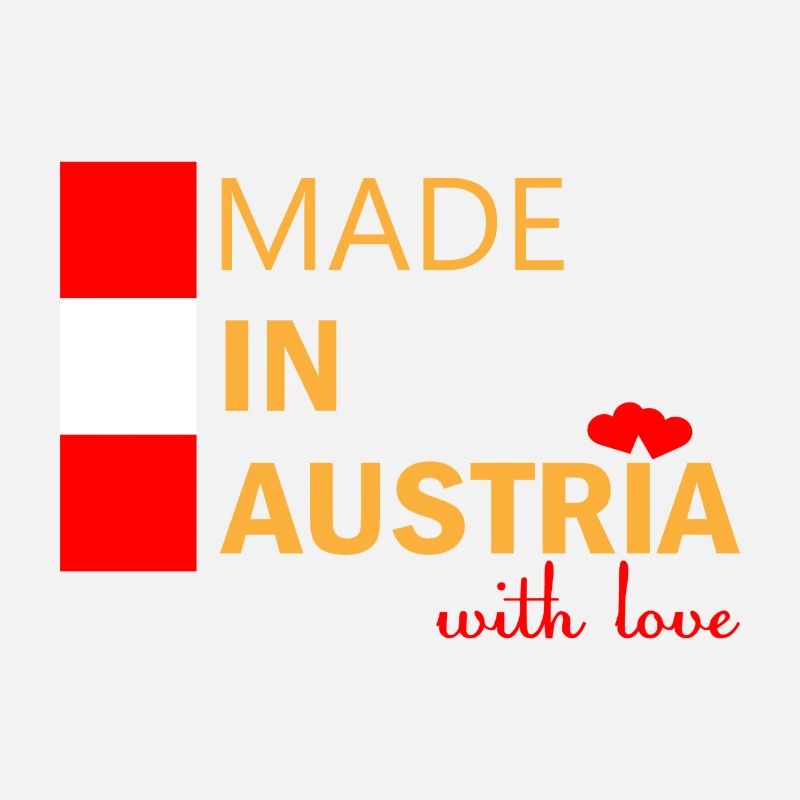 Made in Austria with love gift Austria