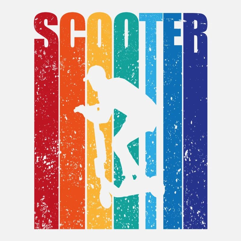 Scooter two wheeler vintage hobby gift