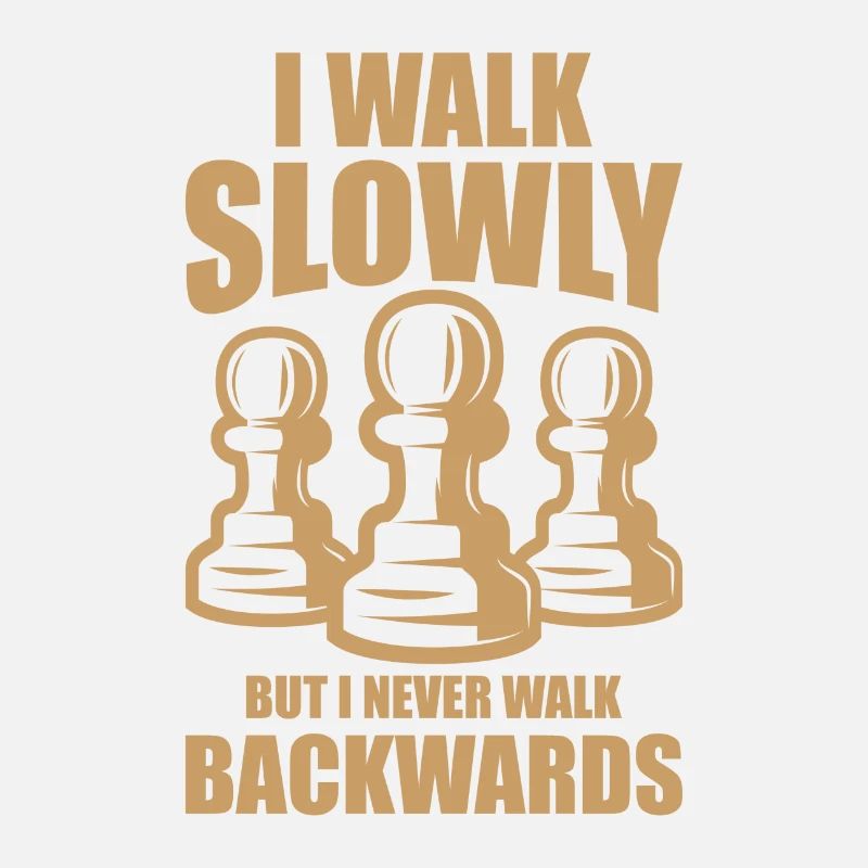 Slowly backwards gift chess brain teaser