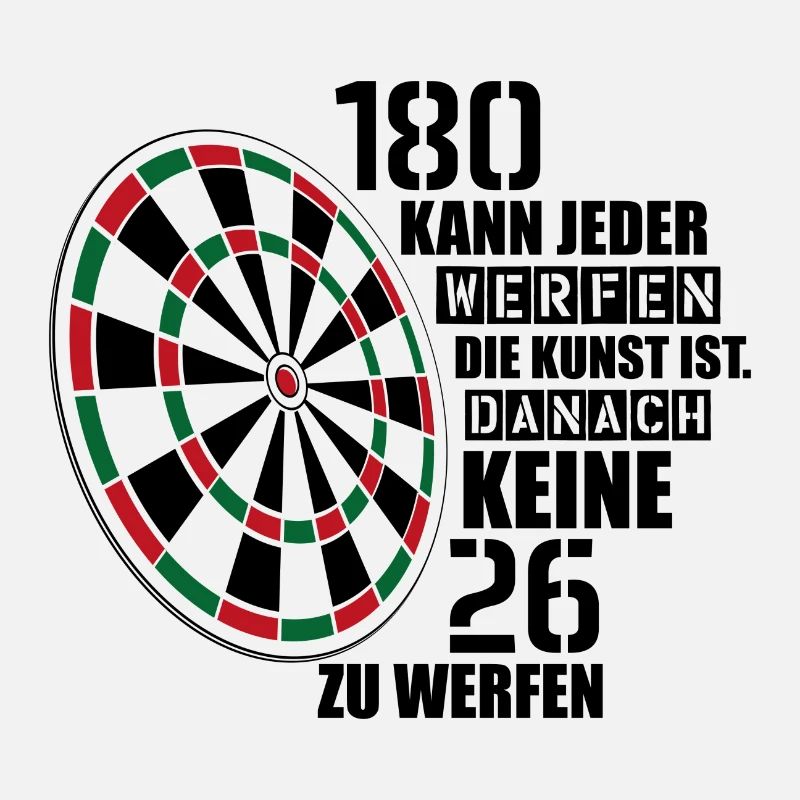 Werfen kunst Geschenk Spruch Darts Wurfspieß