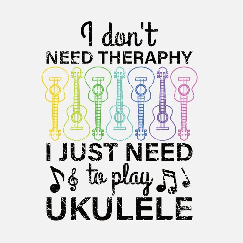 Ukulele Retro Spruch Witz Ukulelenunterricht