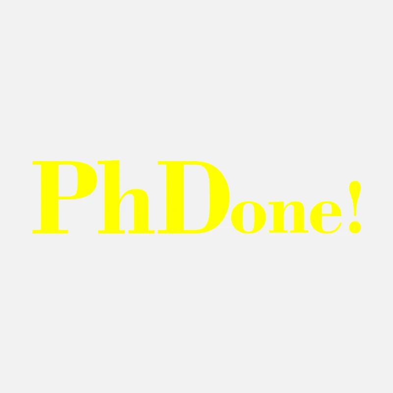 PhDone student gift