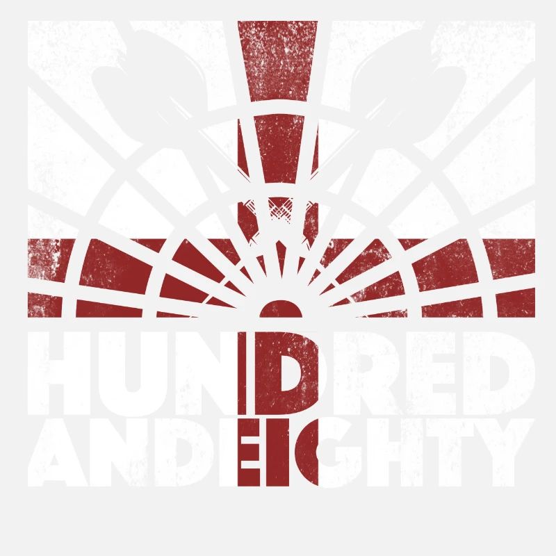 Dart Hundred and eighty 180 England Dartpfeile