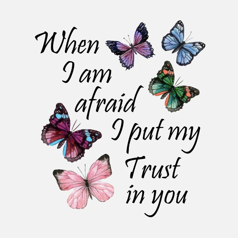 When I am afraid I put my Trust in you Cadeau