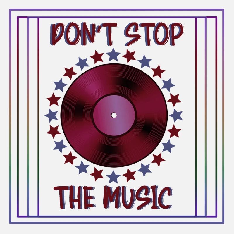 dont stop the music tons violet bordeau