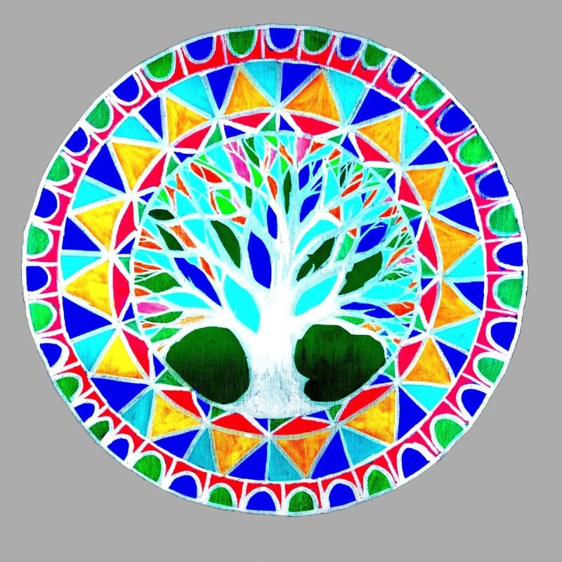 graphic tree pattern