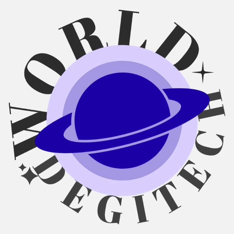 World degitech design tshirt