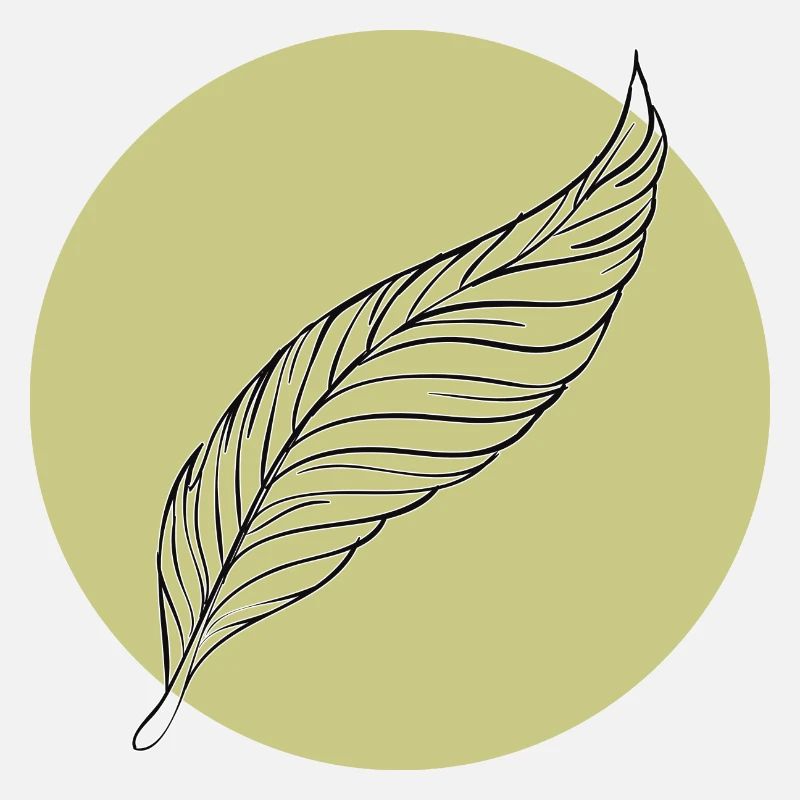 Minimal Feather Summer Couleurs à la mode
