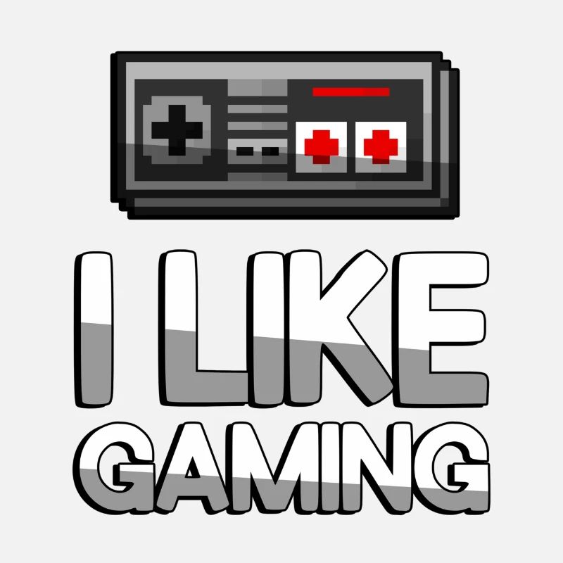 I LIKE GAMING + NES Controller - Gaming