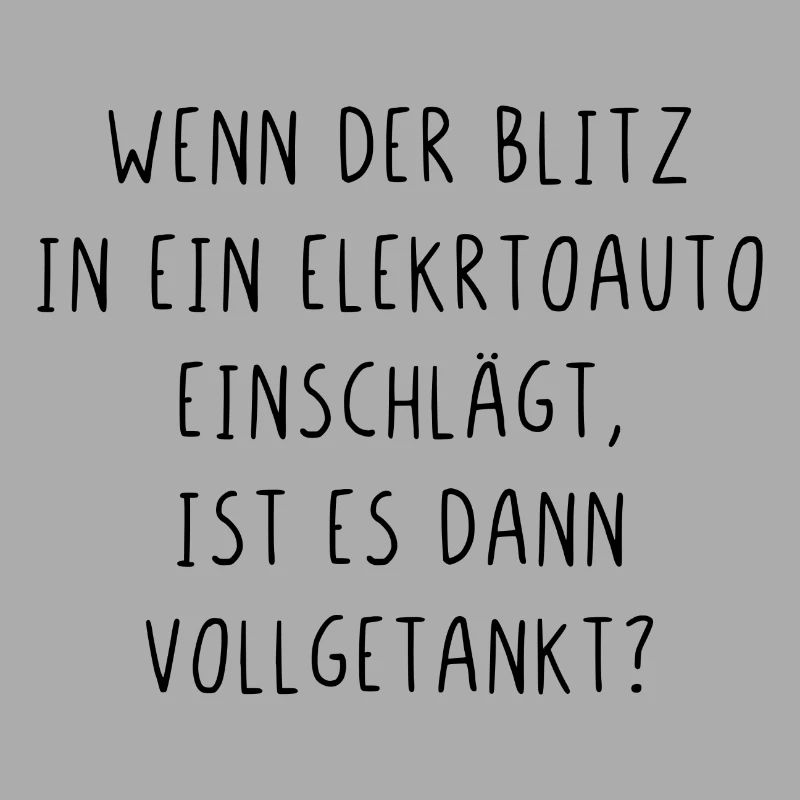 Wenn der Blitz in ein E Auto einschlägt getankt