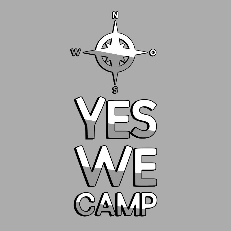 JA VI CAMPERER + Kompas - Camping