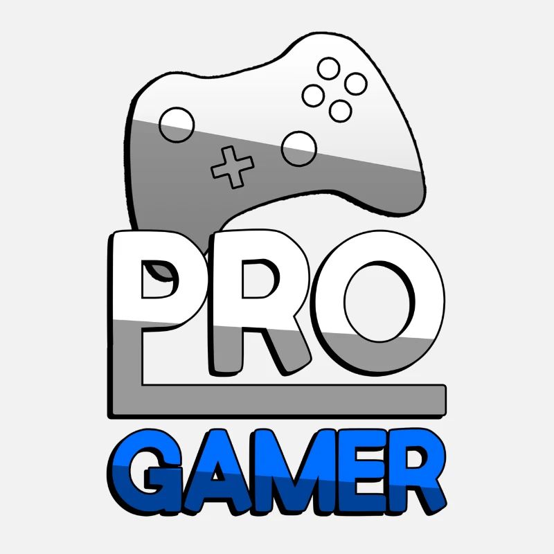 PRO GAMER (Blau) + Controller - Gaming