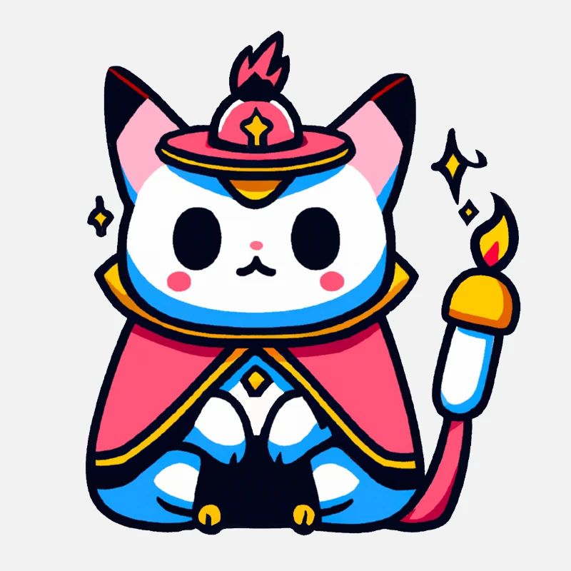 Chat magique