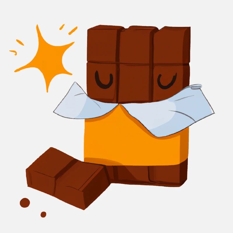 Tablette de chocolat dodo
