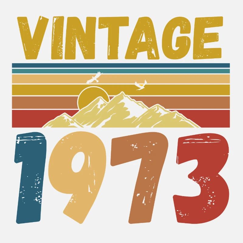 Vintae 1973 / fabriqué en 1973