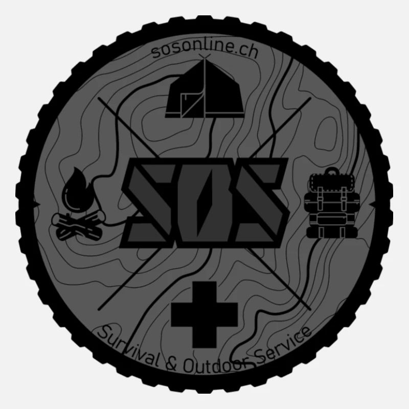 Logo SOS noir