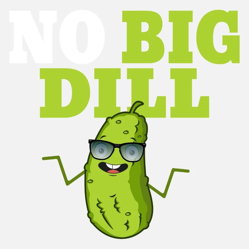 No Big Dill Pickle Cucumber