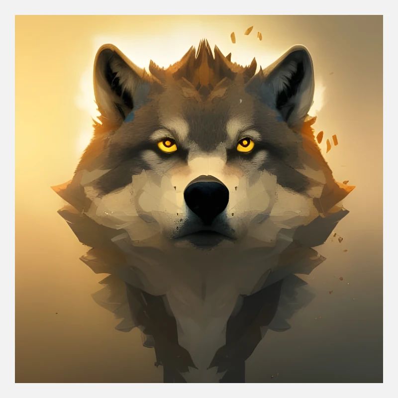 Wolf Porträt