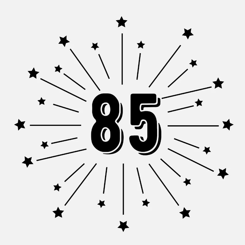 85e anniversaire étoilé - cadeau 85 ans