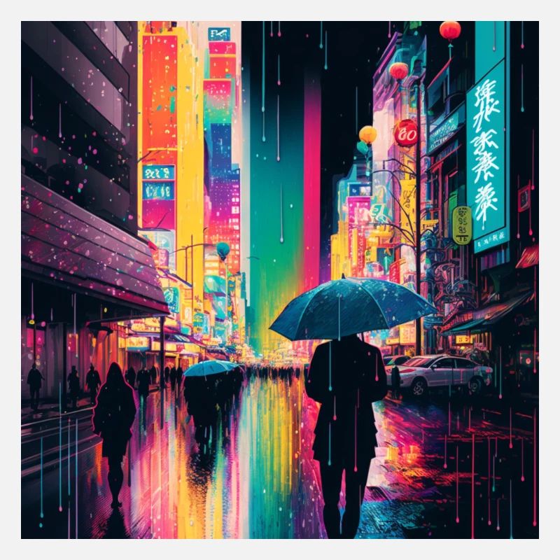 A Rainy Day in Tokyo